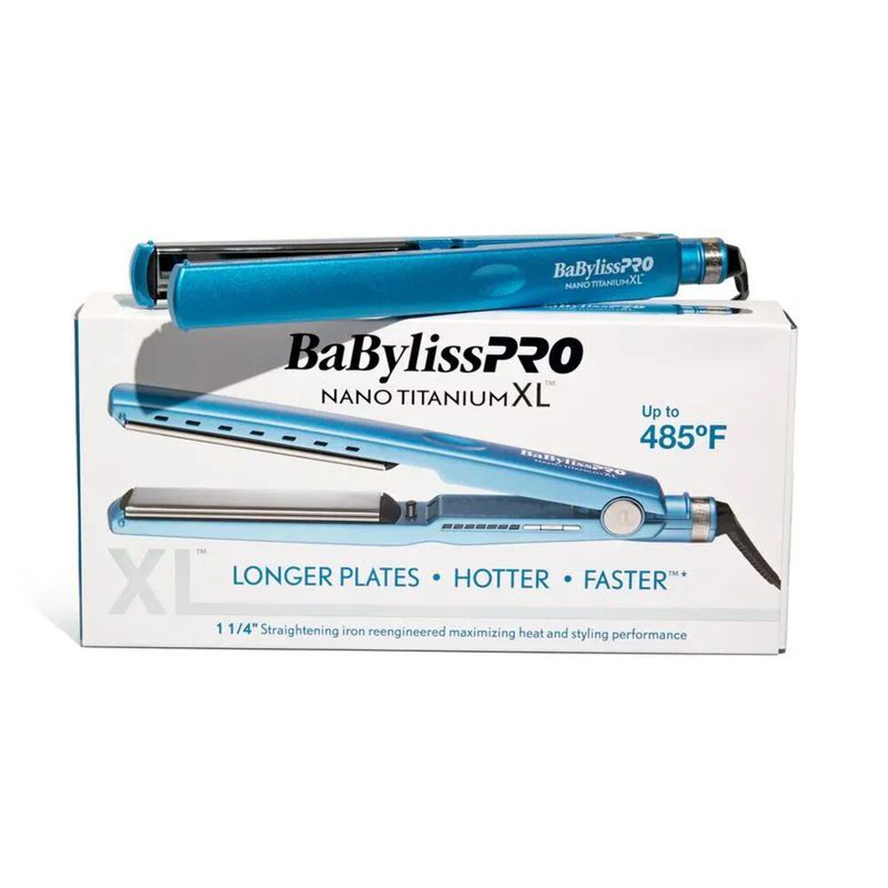 Plancha Babylisspro Xl Alisadora Titanium I&oacute;nica Digital 32mm Profesional image number 0.0
