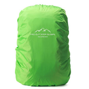 Cubre Mochila Contra Agua Impermeable Funda 45lts Verde