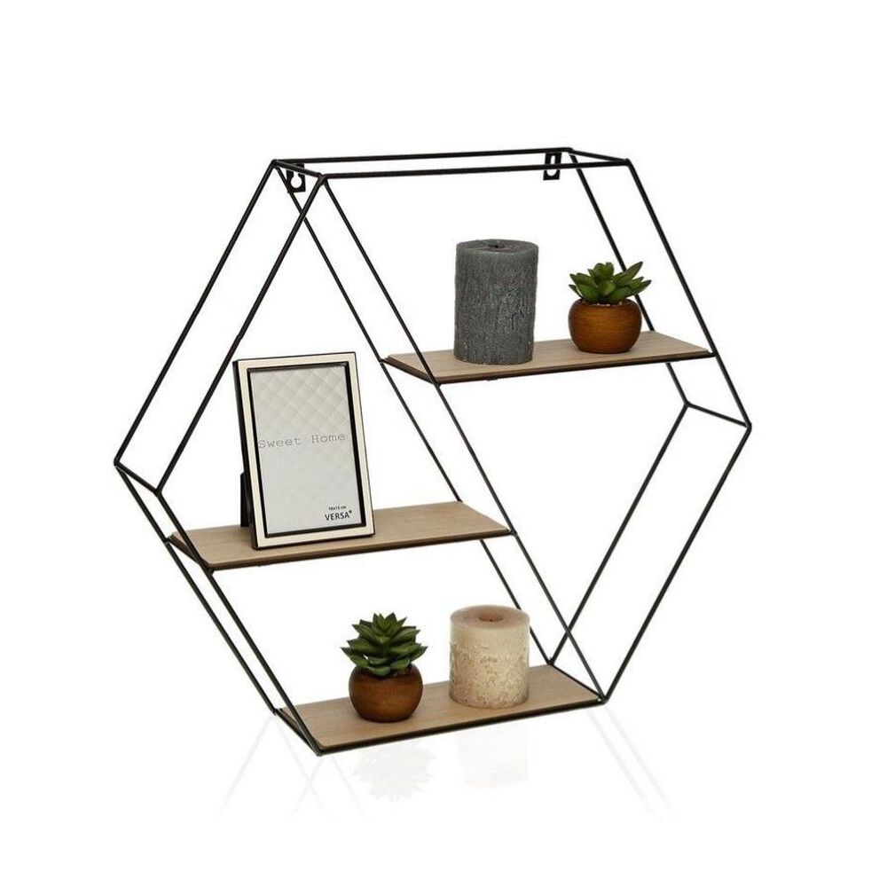 Estante Flotante De Metal Repisa De Pared image number 0.0