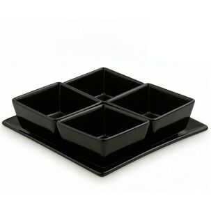 Azhome Set De Aperitivo Azhome Porcelana / 4 Piezas