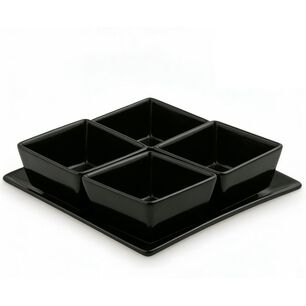 Set De Aperitivo Azhome Porcelana / 4 Piezas