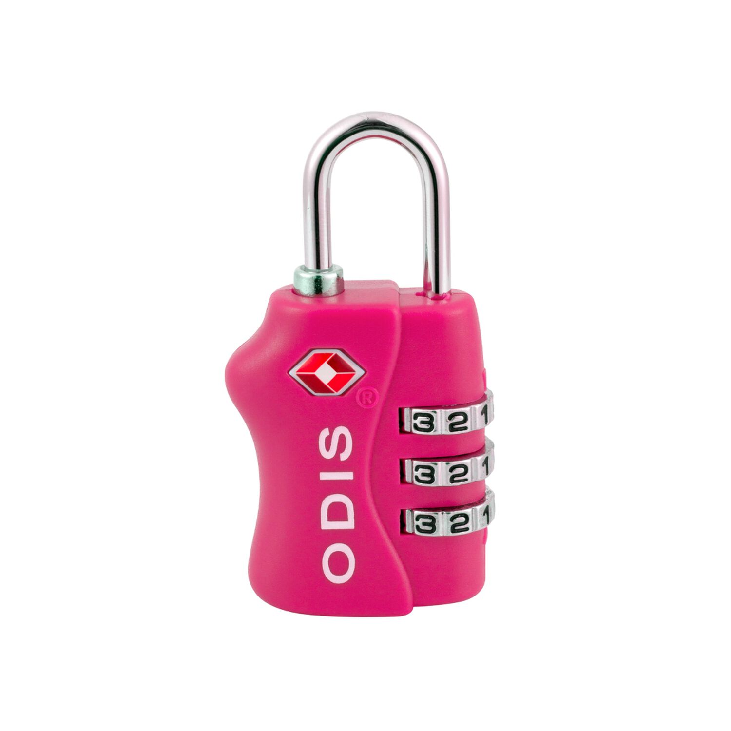 Candado Odis Tsa Maleta Viaje 33mm Con Clave - Rosado image number 0.0