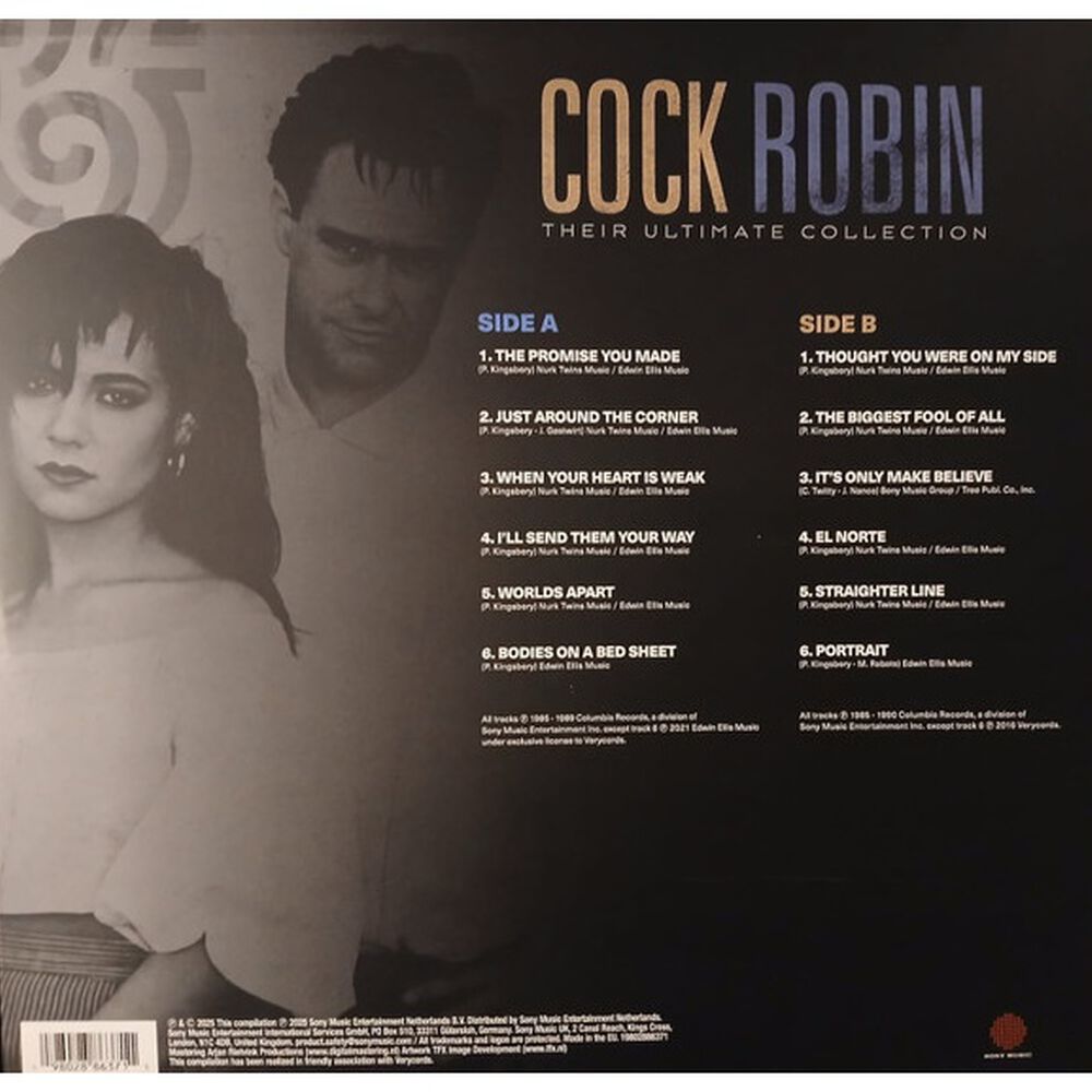 Cock Robin - Their Ultimate Collection | Vinilo image number 1.0