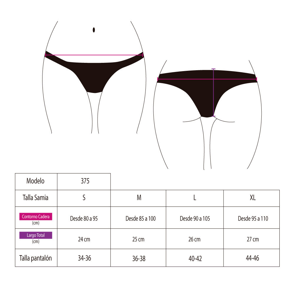 Bikini Clásico Costados Drapeados Negro image number 3.0