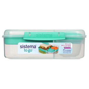 Contenedor Con Pote Para Yogurt Sistema Bento To Go 1.65 L