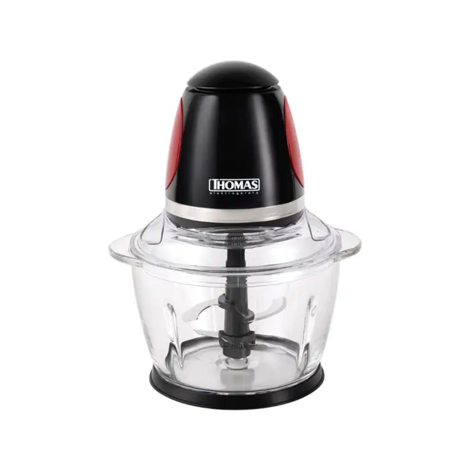 Picadora Thomas Th-9005v 200w Vidrio 1l One Touch Inox image number 0.0