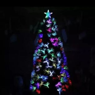 Arbol De Navidad 240 Cm Luces Led Colores Incorporadas