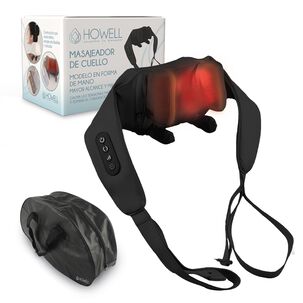 Masajeador De Cuello Inal&aacute;mbrico Howell V5 Cervical Espalda