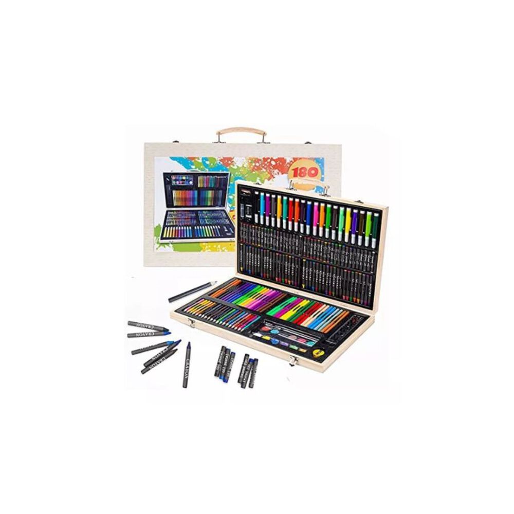 Kit De Arte Con Malet&iacute;n 180 Piezas Arte Y Pintura image number 2.0