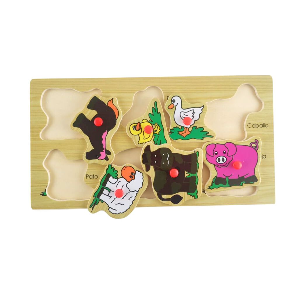 Tabla De Encaje 3d De Números 30cm Juguete Para Niños image number 1.0