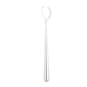 Aros Colgantes Ralph Lauren Plateado Mujer