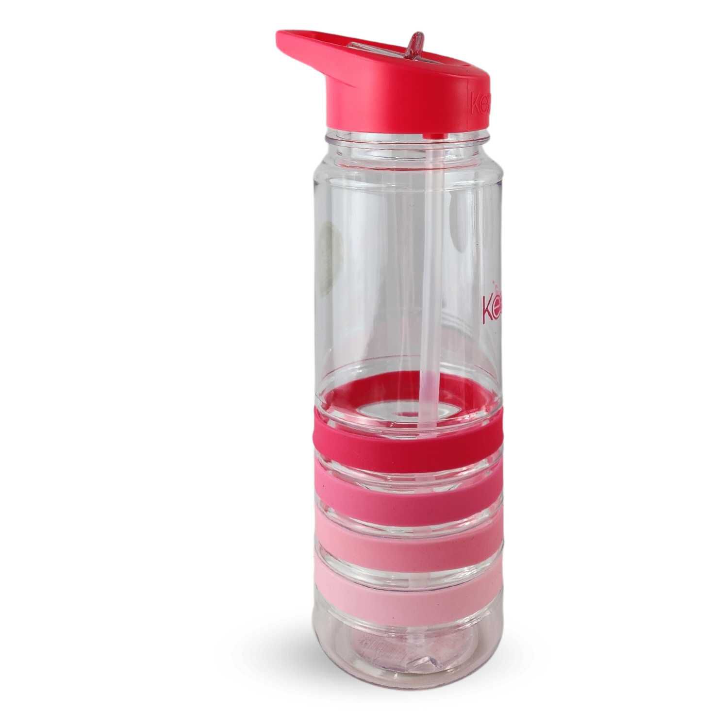Botella Keep Bandas Colores 750ml Agua Bebidas Rosa image number 2.0