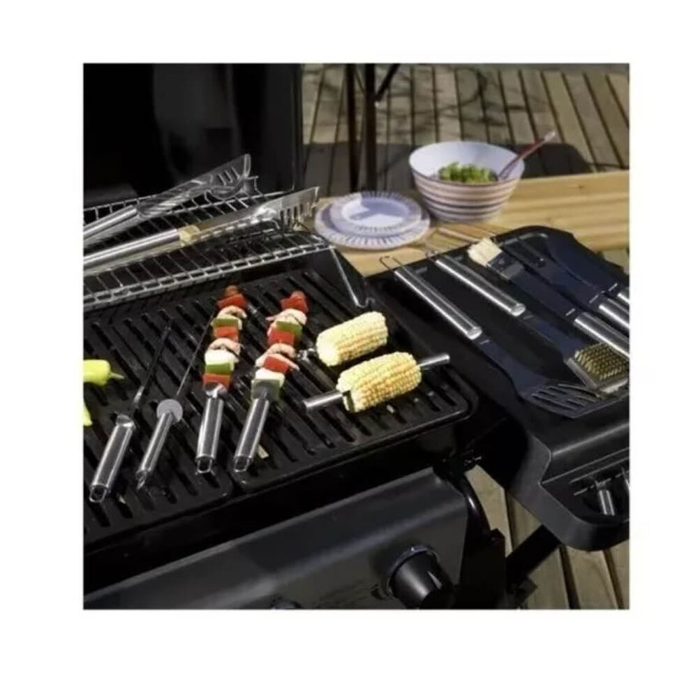 Kit De Herramientas Para Asado 18 Piezas Con Maleta /k002 image number 1.0