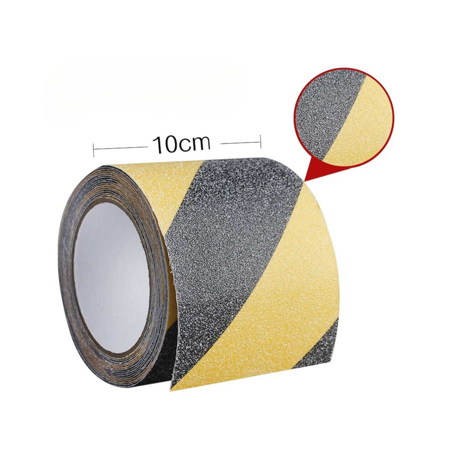 Cinta Antideslizante Amarilla Y Negra 50 Mm X 5 Mts Amarilla image number 2.0