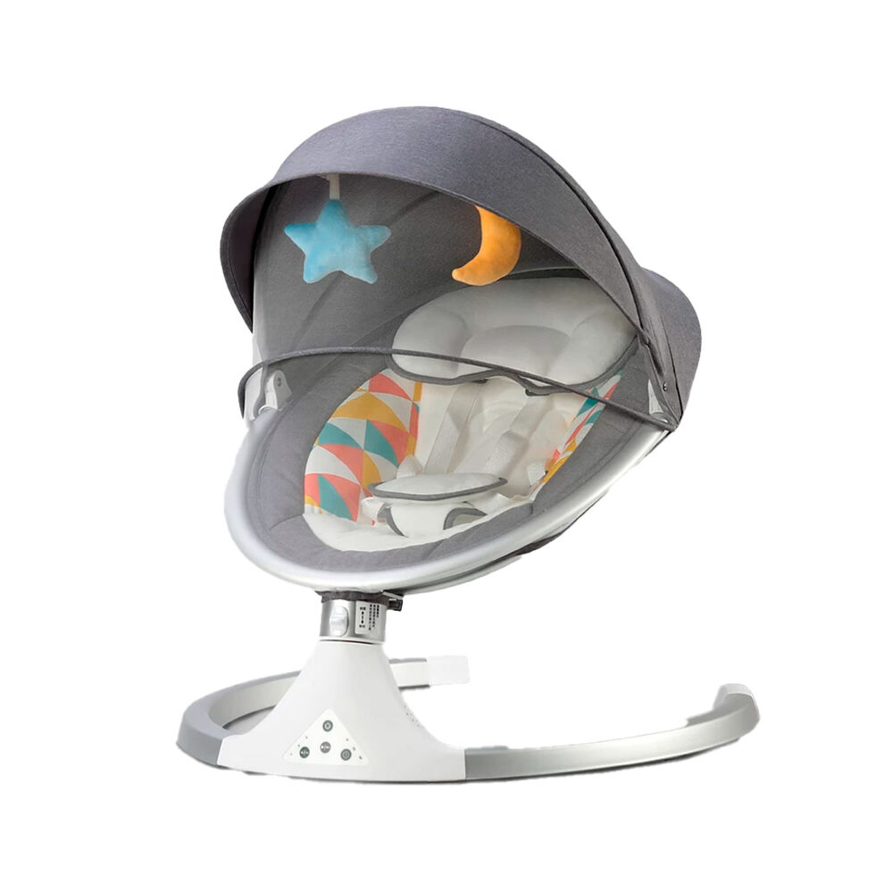 Cuna Mecedora Automatica Con Mosquitero Con 5 Velocidades image number 0.0
