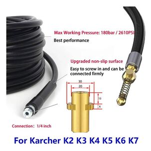 Manguera Destape Desague Para Karcher Bauker Nilfisk Otra Agregar A Favoritos