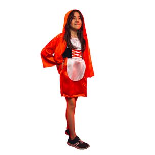 Disfraz Infantil Caperucita Roja Cuento Niñas Pelicula