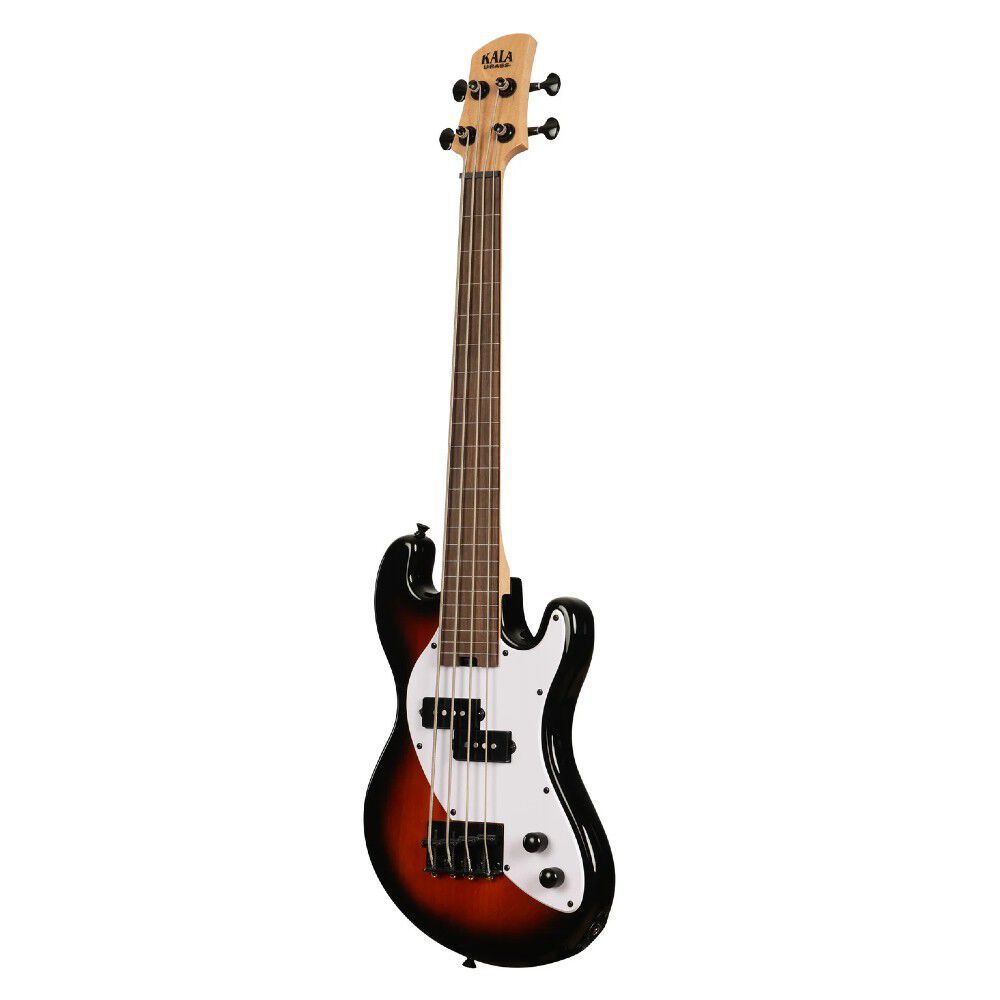U-bass Cuerpo Sólido Fretless Marron Burst Kala image number 2.0