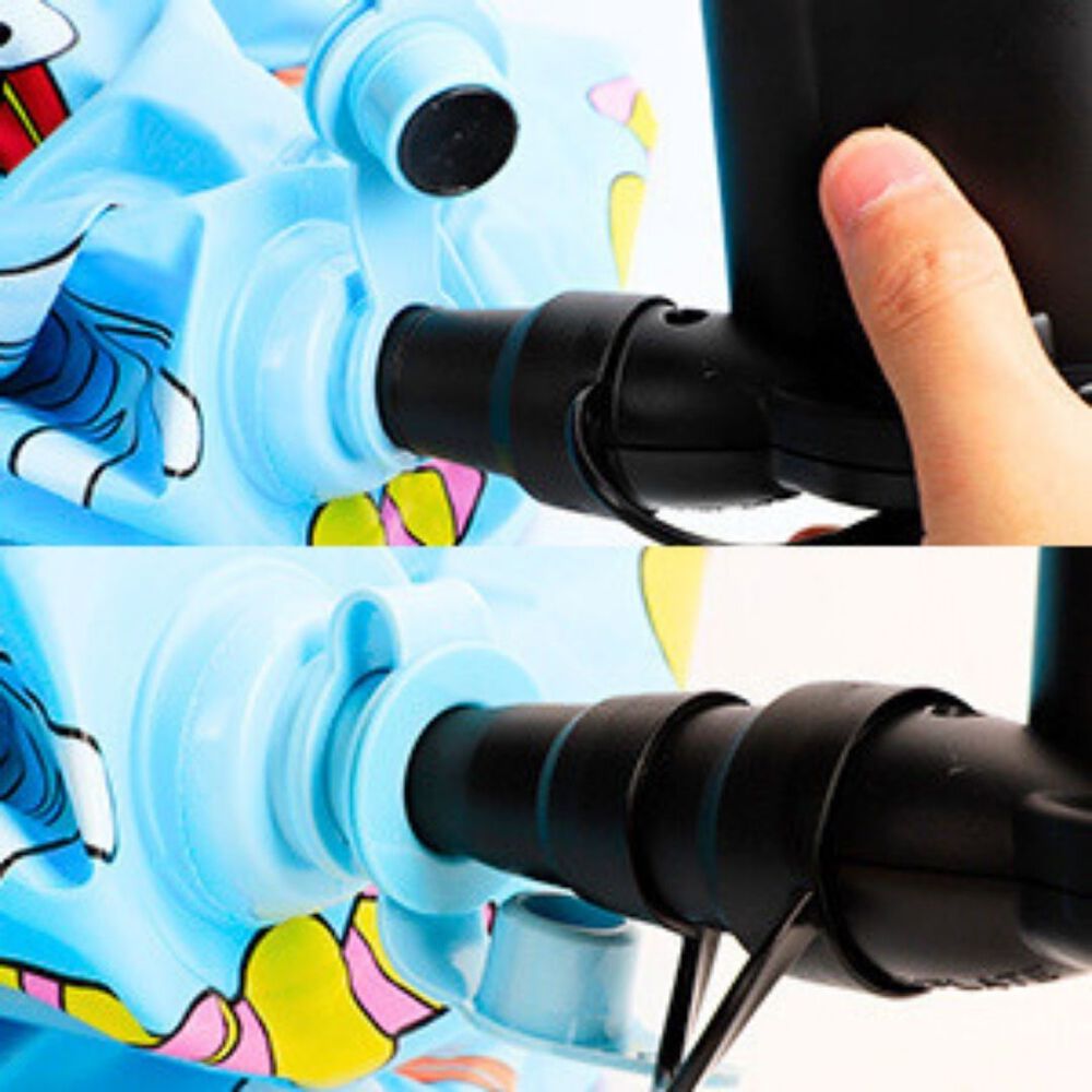 Piscina Inflable Plástico Para Niños Rectangular 120cm image number 4.0