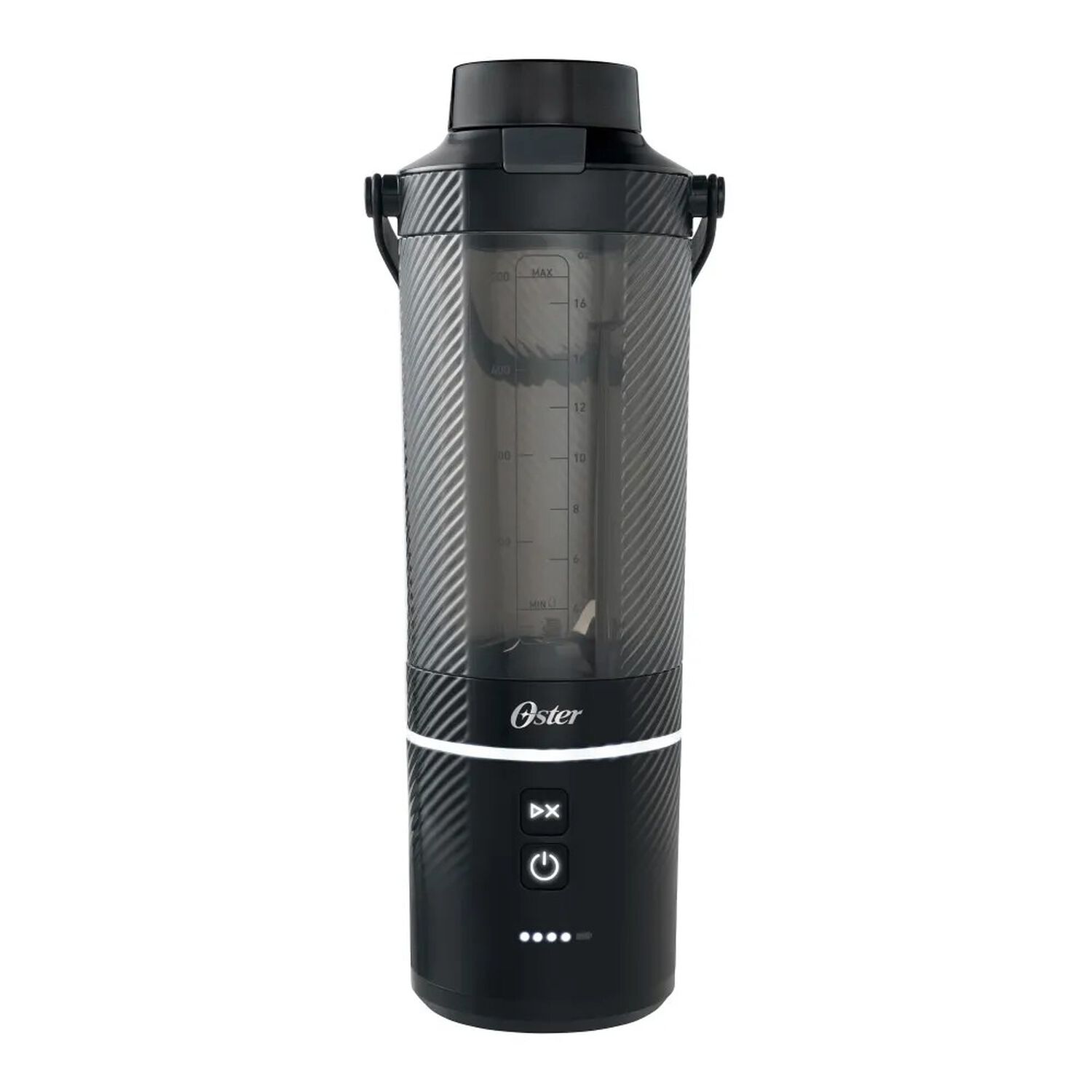 Licuadora Port&aacute;til Mini Juguera Recargable Usb Gomax 590 Ml Oster Negra image number 2.0