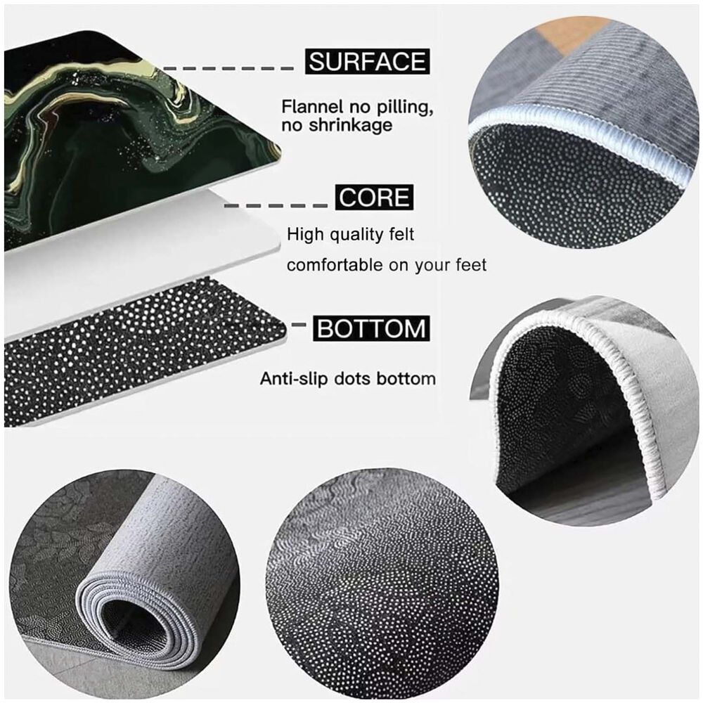 Alfombras Lisas Con Dise&ntilde;os Efecto 3d 200x240 Cm Md08 image number 4.0