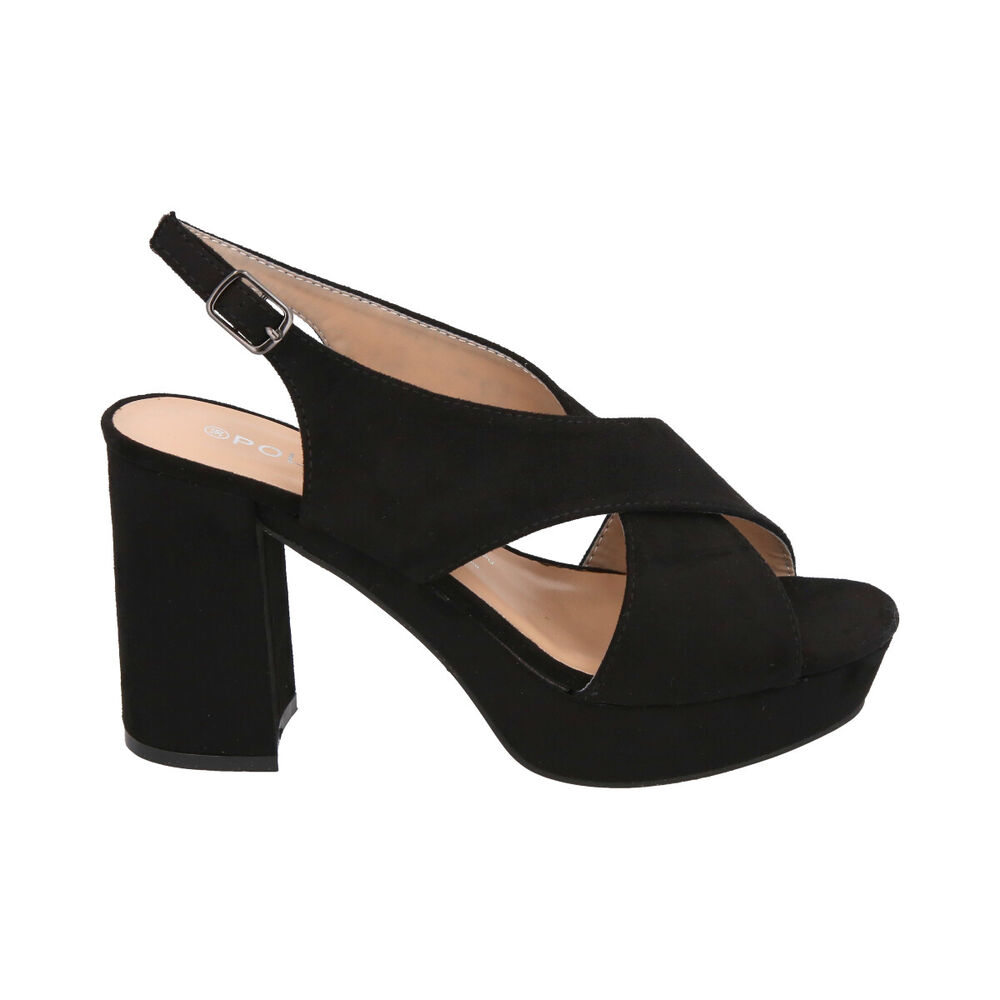 Zapato Mujer Negro Lucy Police image number 0.0