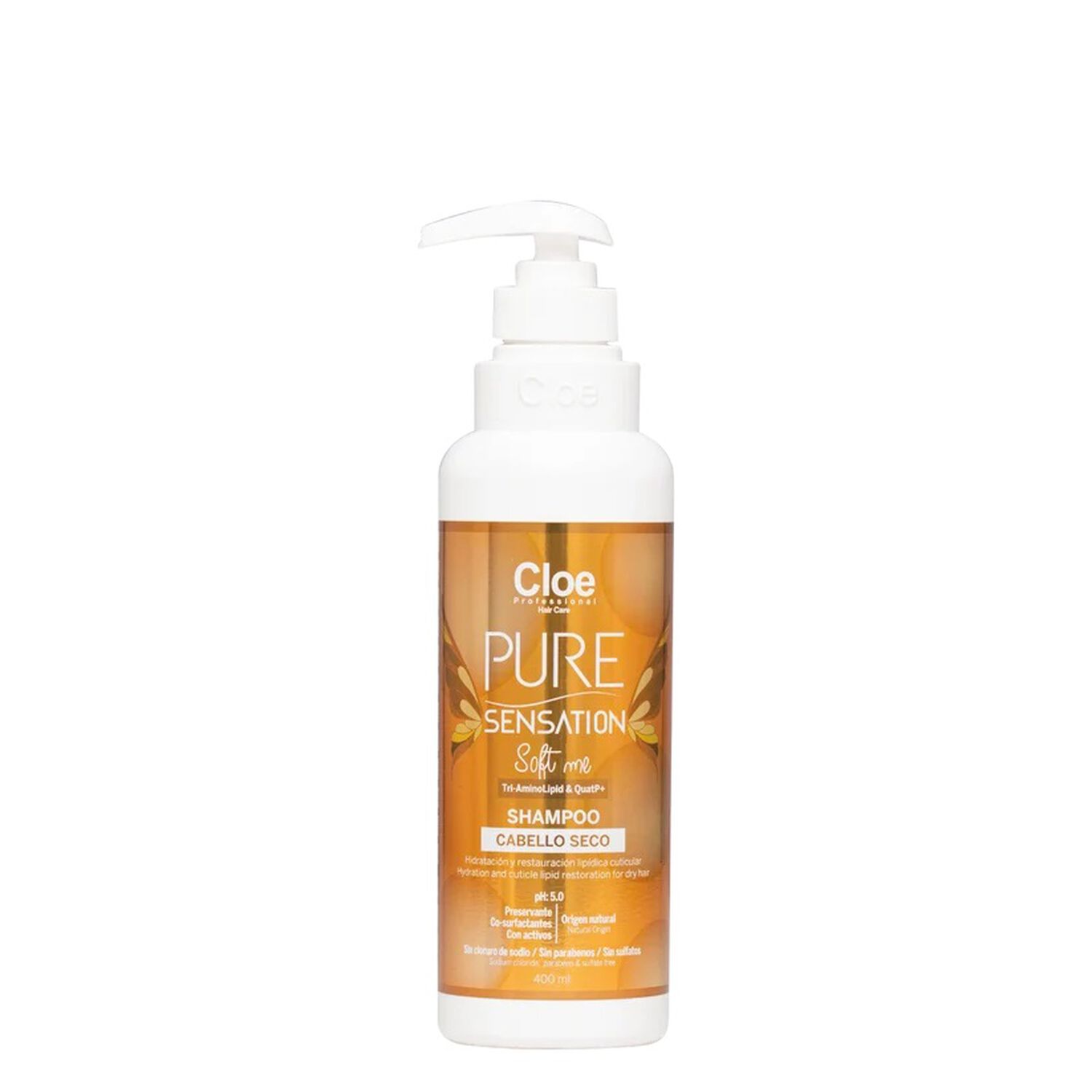 Shampoo Pure Sensation Soft Me Cloe 400ml image number 0.0