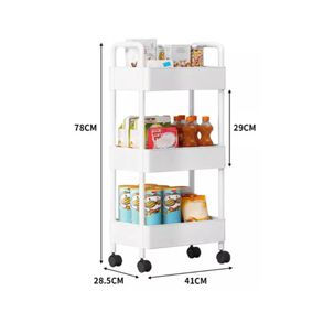 Carro Carrito Organizador Multiuso 3 Niveles Almacenamiento