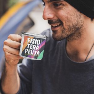 Taza Enlozada Lechera Fisioterapauta Regalo Profesion