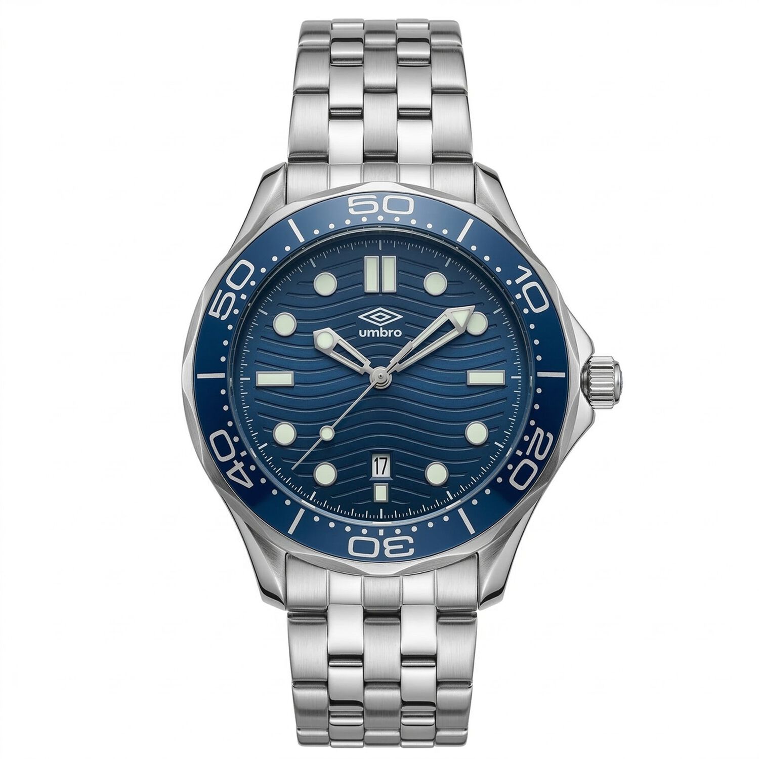 Reloj An&aacute;logo Hombre Umbro Plus Plateado Umbp-1500-186 image number 0.0
