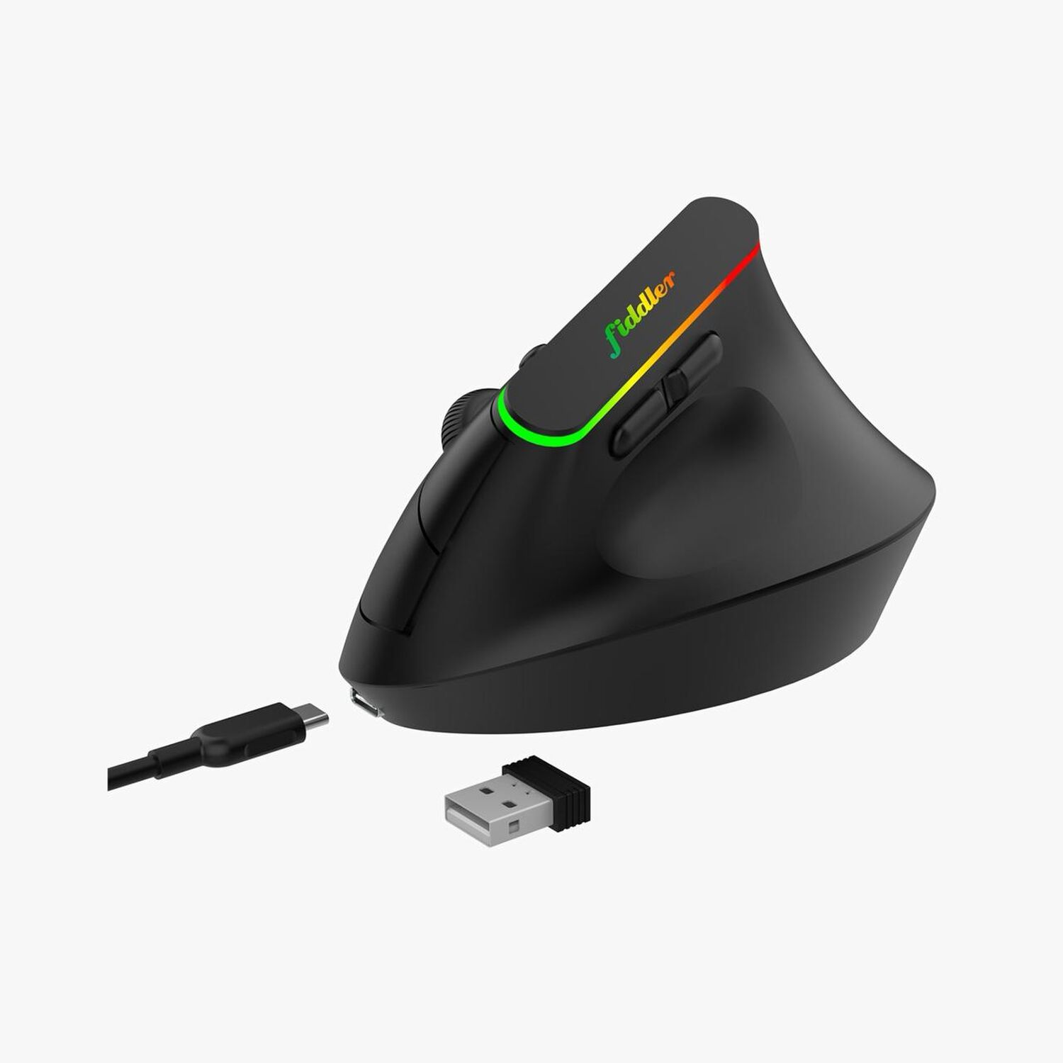 Mouse Vertical Bluetooth Recargable 1600dpi image number 0.0