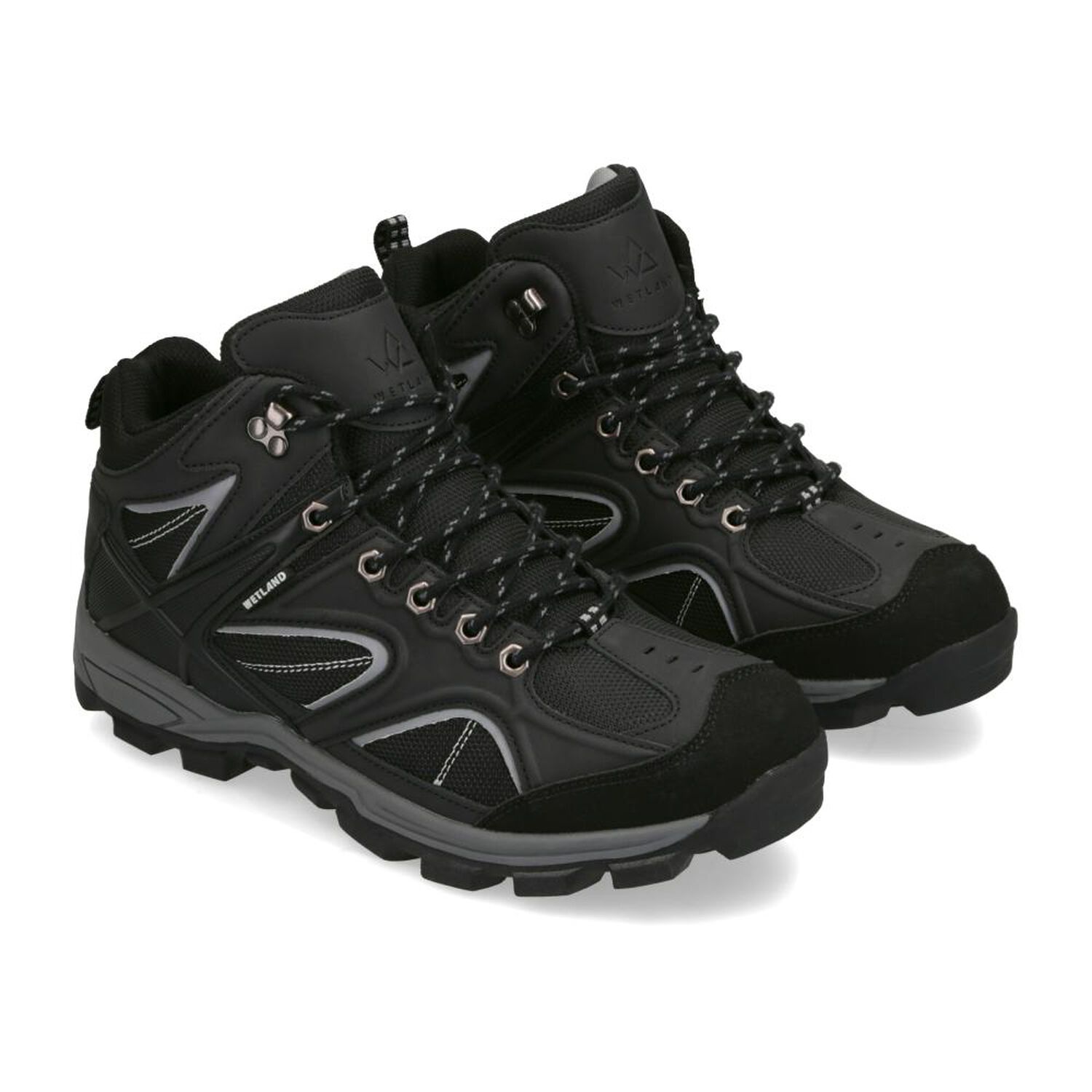 Zapatilla Outdoor Hombre Wetland Black image number 1.0