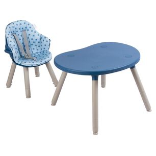 Silla De Comer Bebesit Baby Desk 4 En 1 Azul