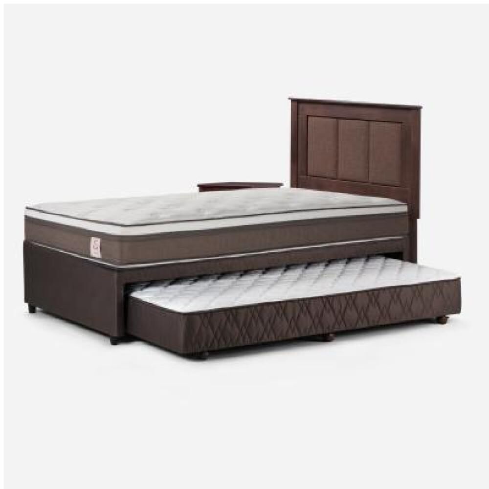 Cama Nido Rosen New Style 6 / 1.5 Plazas / Base Normal + Set De Maderas image number 11.0