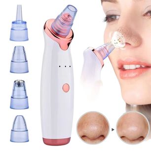 Extractor Imperfecciones Faciales Bomba Vac&iacute;o 15cm Cabezales