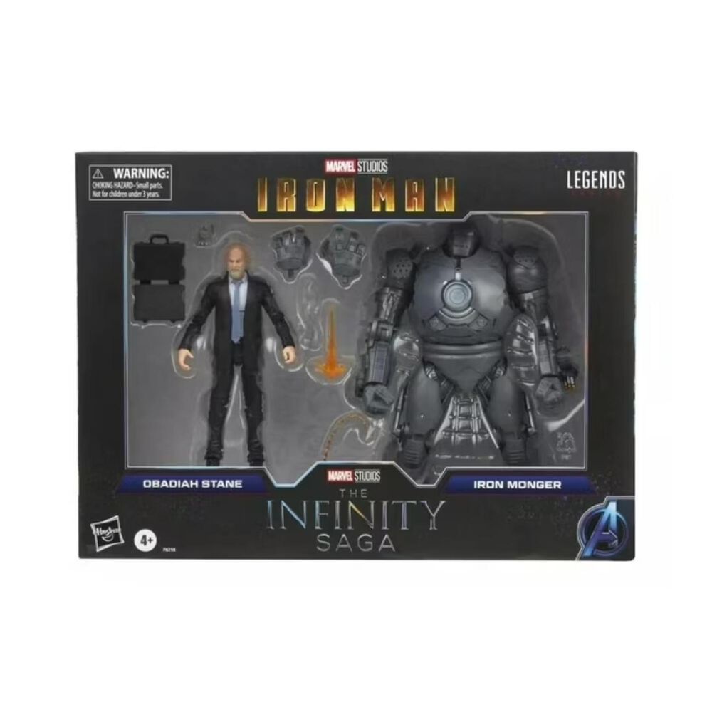 Juguete Pack 2 Figuras De Accion Obadiah Stane Y Iron Monger image number 2.0
