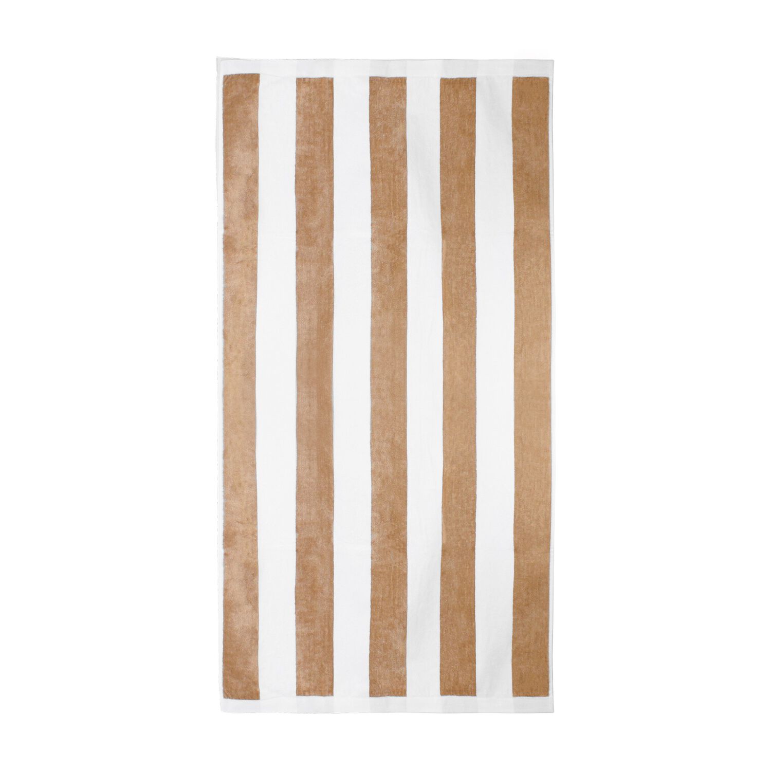 Toalla De Playa Nautica Home 100% Algod&oacute;n 163x81 Dise&ntilde;o Rayas Beige image number 2.0