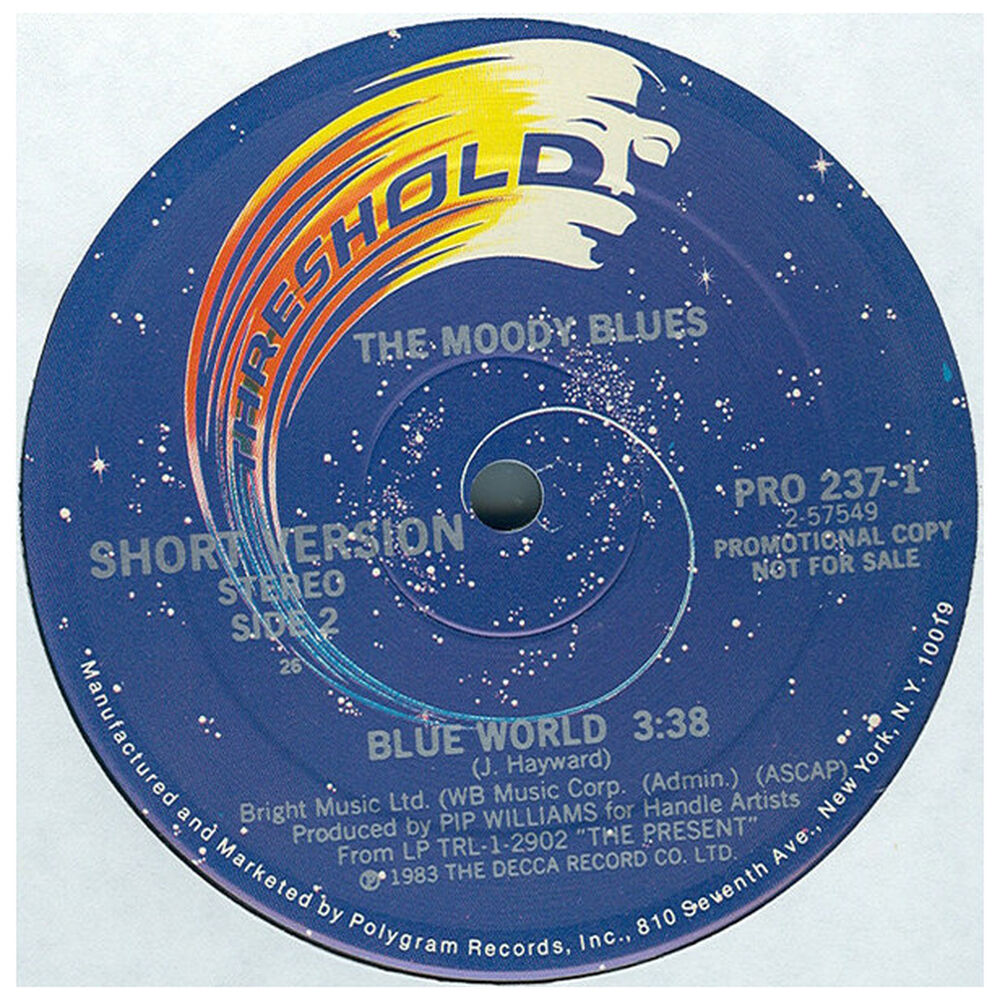 Moody Blues - Blue World | 12" Maxi Single Usado image number 3.0