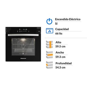 Horno Empotrado Sindelen HE-7600NG  / 66 Litros