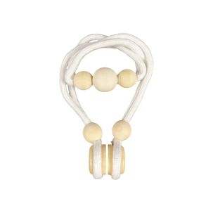 Pack De 02 Sujetadores Magn&eacute;ticas Para Cortinas Blanco