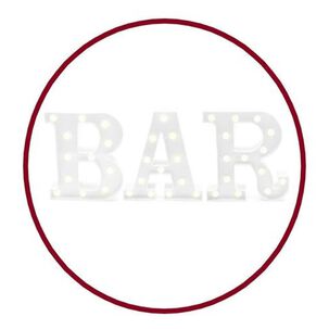 Pack 3 Letras Led Bar 16 Cm