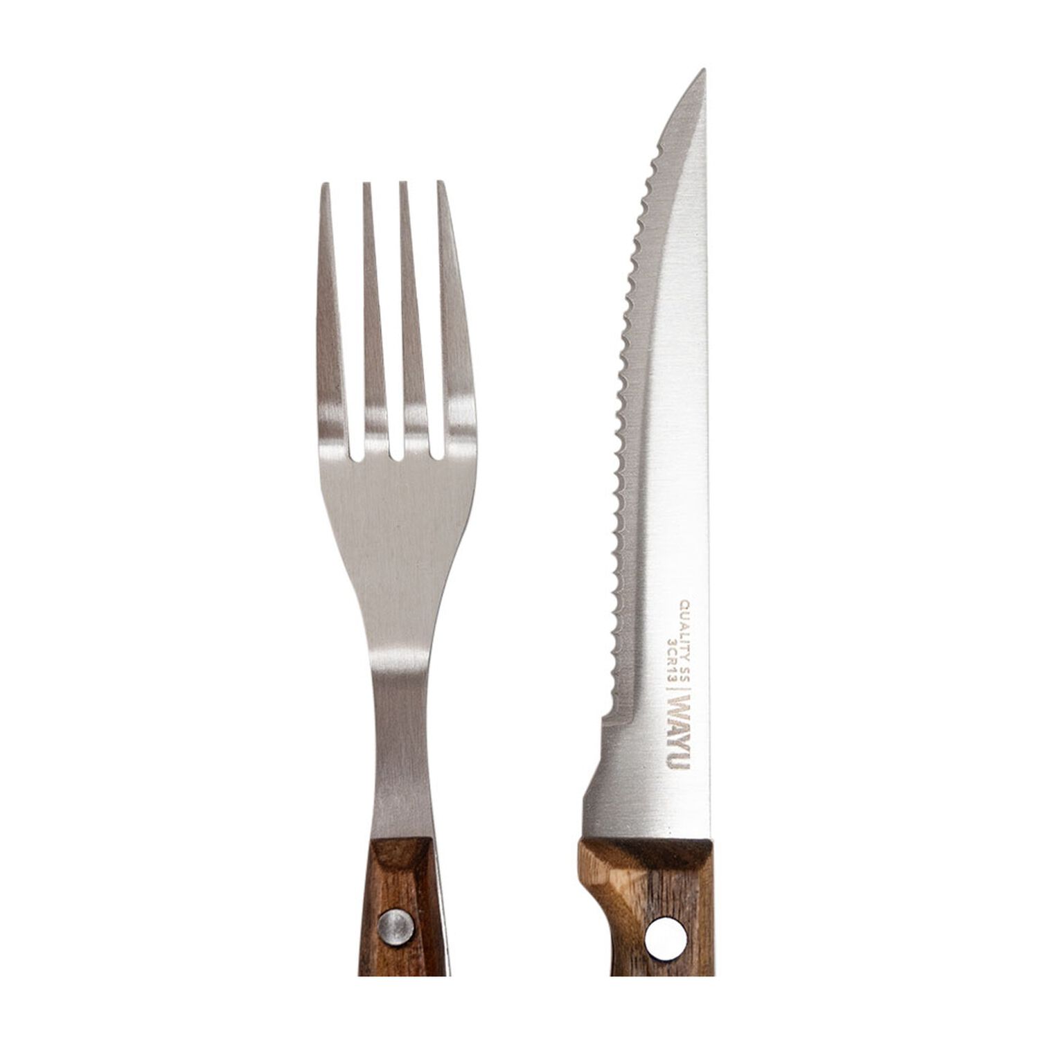 Set Cuchillos Y Tenedores Prm 8 Pcs Wayu image number 1.0