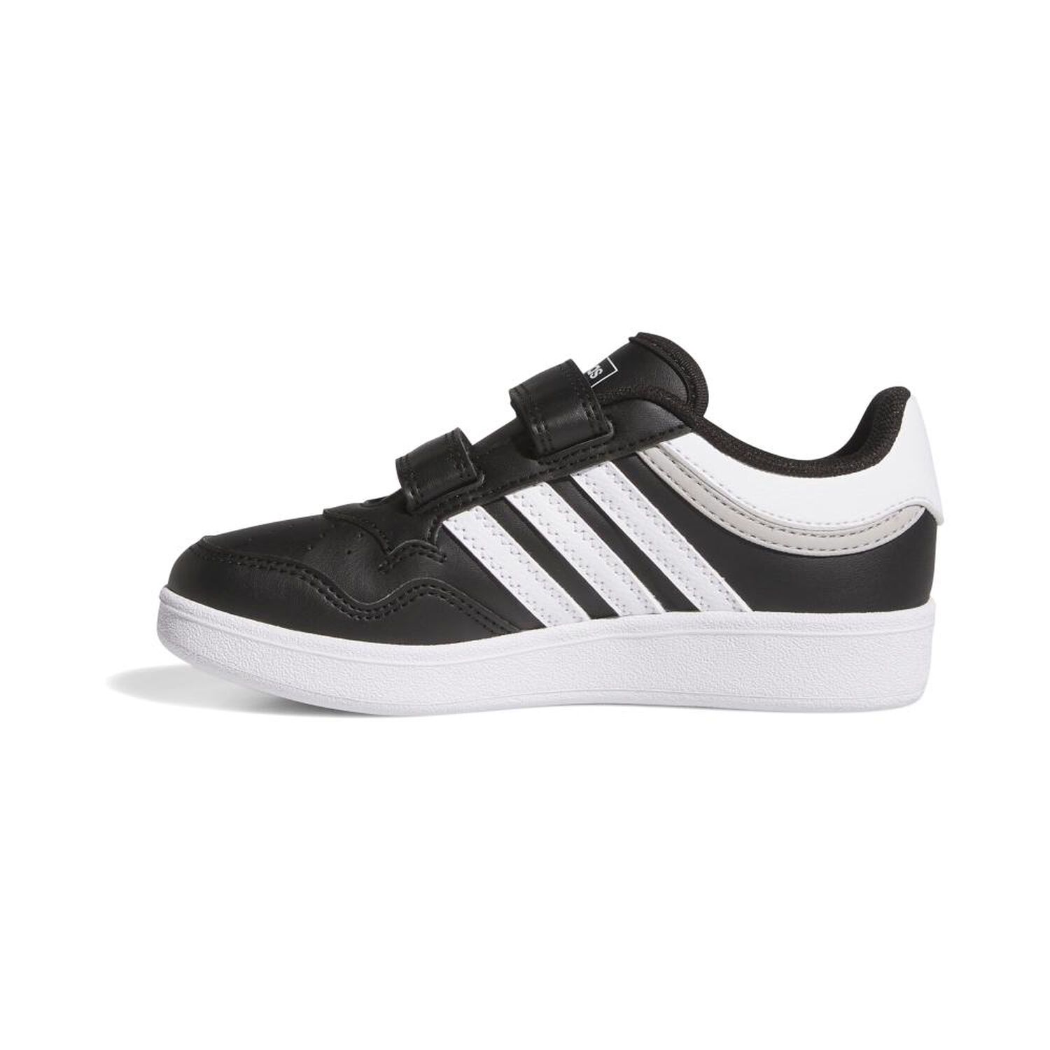 Zapatilla Infantil Unisex Adidas Hoops 4.0 Cf C Negro image number 3.0