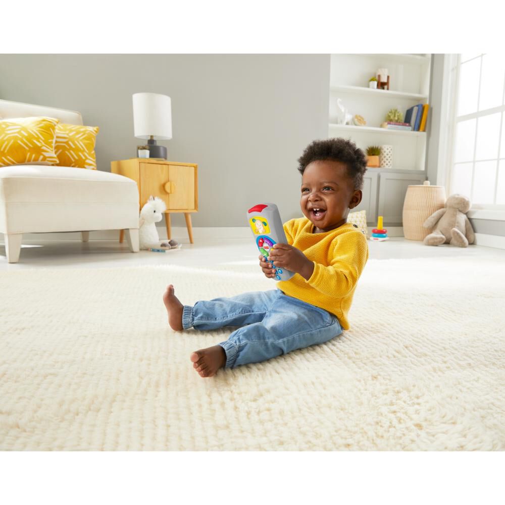 Juguete Para Bebe Fisher Price R&iacute;e Y Aprende Control Remoto image number 1.0
