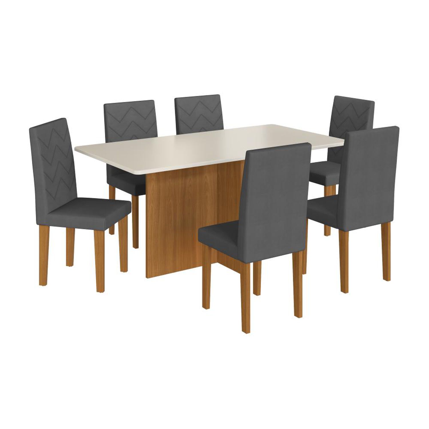 Juego De Comedor Casaideal Miami / 6 Sillas image number 0.0