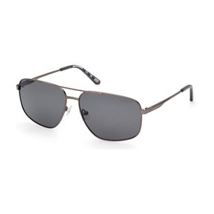 Lentes De Sol Shiny Gunmetal Polarizados Skechers