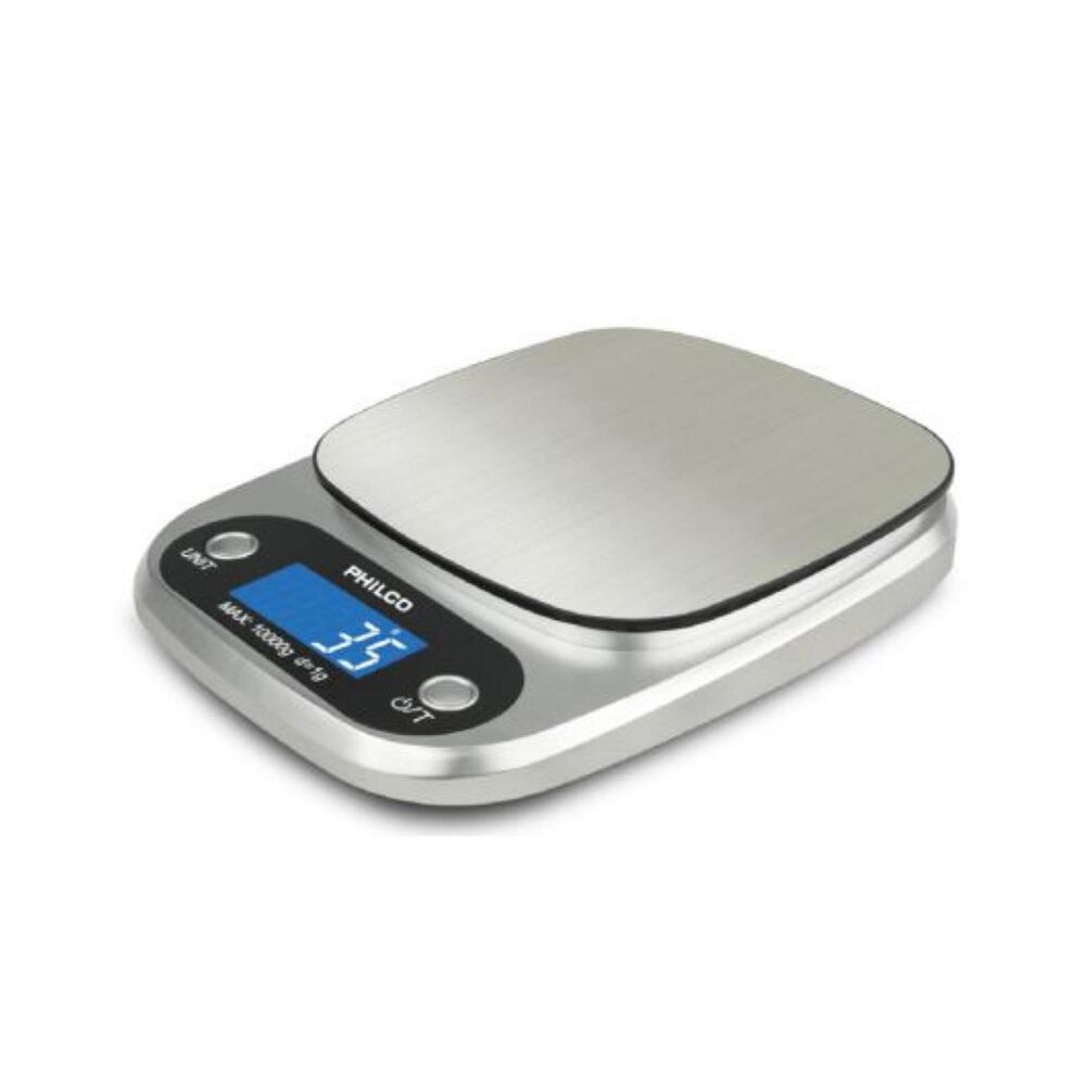 Pesa Balanza Digital De Cocina 10kg Metalico Ks491 image number 2.0