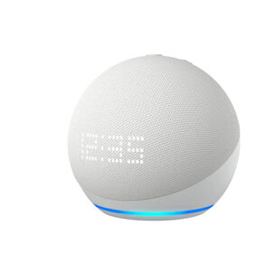 Amazon Echo Dot 5 Con Reloj Blanco
