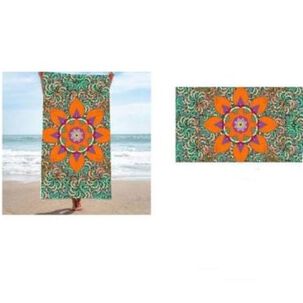 Toalla De Playa Absorbente Para Piscina Camping Playa 70cm X 140cm