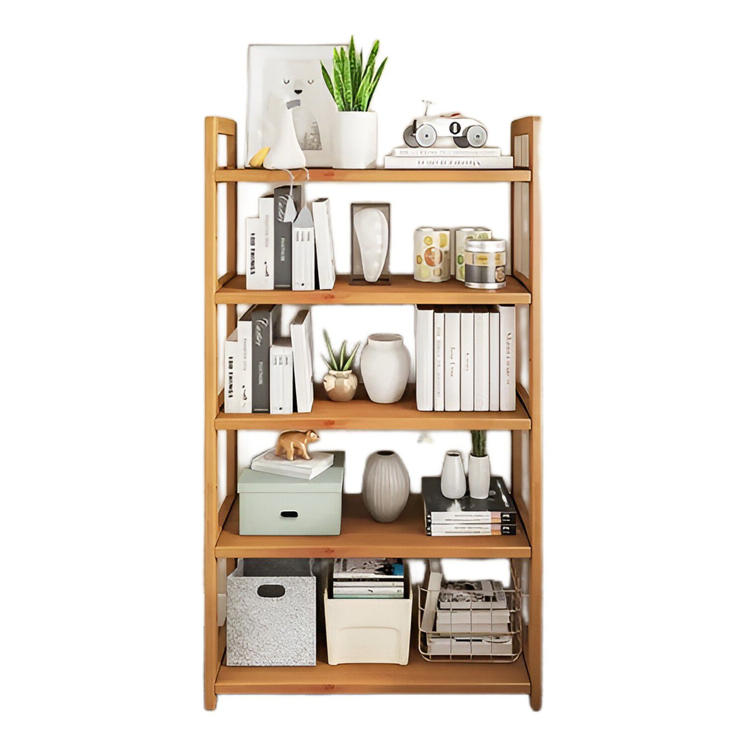 Organizador Bamb&uacute; Ajustable 5 Niveles Cocina Ba&ntilde;o image number 2.0